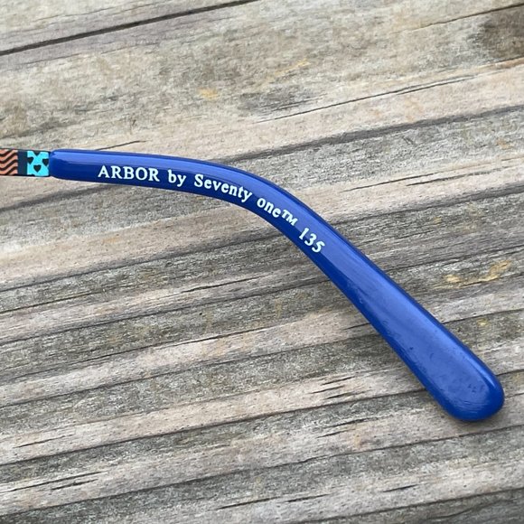Arbor by Seventy one Eyeglasses BLUE Glasses 135 5 - Picture 8 of 12